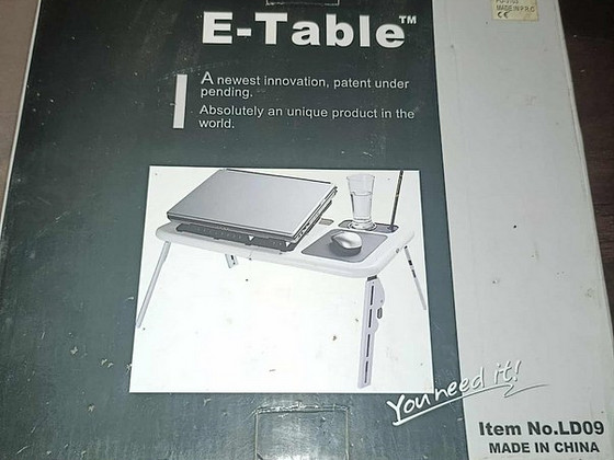 E-Table LD09 sülearvuti alus