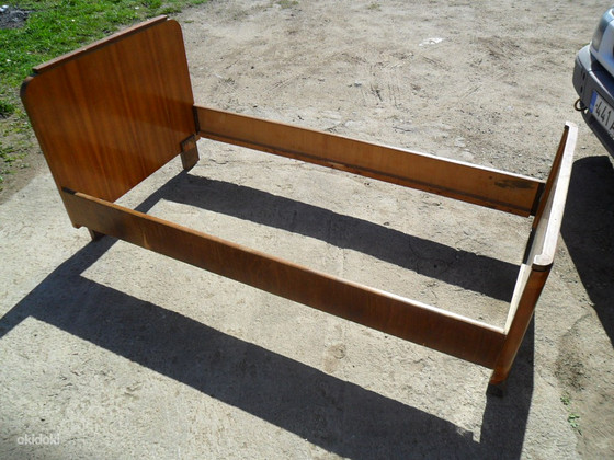 Vana voodi (puit, vineer) 200*90 cm
