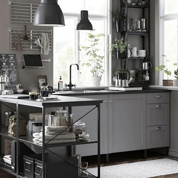 Uued IKEA ENHET köögikapid originaalpakendis