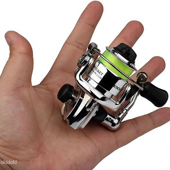 Катушка Spinningurull Pocket Mini 100 4.3:1 MetaN8
