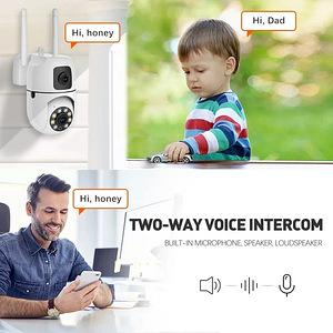 VALVEKAAMERA 8MP 4K PTZ Wifi Camera+128GB card (3 foto / 7)