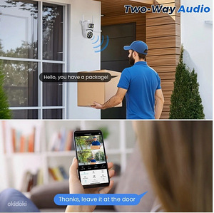 VALVEKAAMERA 10MP 4K PTZ Wifi Camera+64GB card (6 foto / 10)