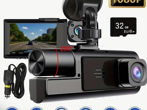 Auto pardakaamera BCUOZ DualCam Pro 1080 + 32 gb card