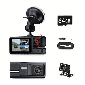 Auto pardakaamera BCUOZ DualCam Pro 1080 + 32 gb card (2 foto / 10)