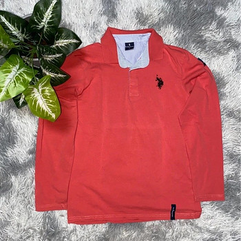 Polo Ralph Lauren Vintage красная мужская рубашка