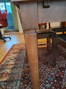 Müüa täispuidust pikendatav laud (3 foto / 3)