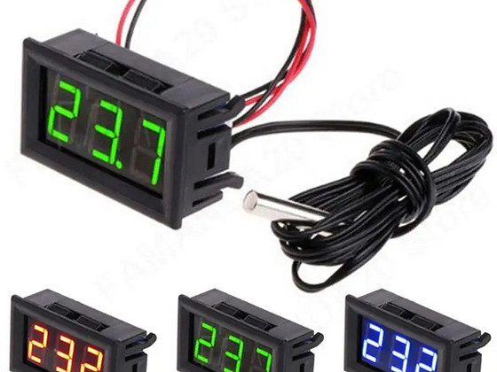 Цифровой термометр 12V