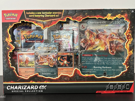 Pokemon Charizard EX Специальная Коллекция