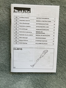 Makita CL001GZ02 (ilma akuta laadijata) (7 foto / 7)