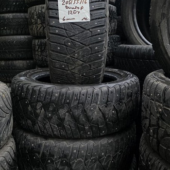 Шины R16 205 55 16 Dunlop 6мм 4шт