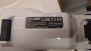 Makita DCL286F tolmuimeja 18v akule (3 foto / 3)