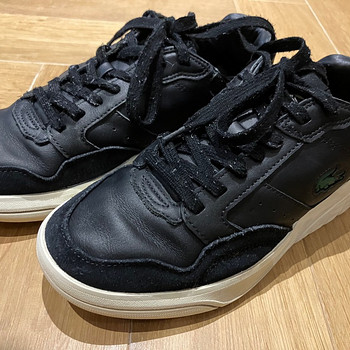 Кожаные кроссовки Lacoste, размер 41