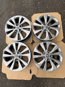17" оригинальные диски Toyota 5x114,3 + датчики (5 фото из 8)