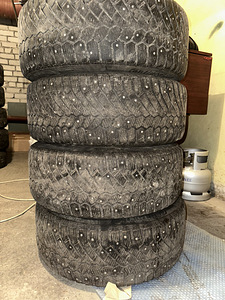 M: R18 5x120 оригинальные диски AEZ с зимними шинами (5 фото из 5)