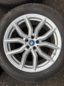 19" BMW style 734 originaalveljed 5x112+ Continental m+s (1 foto / 10)