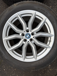 19" BMW style 734 originaalveljed 5x112+ Continental m+s (2 foto / 10)