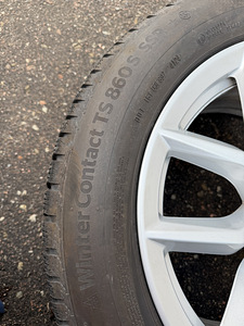 19" BMW style 734 originaalveljed 5x112+ Continental m+s (9 foto / 10)