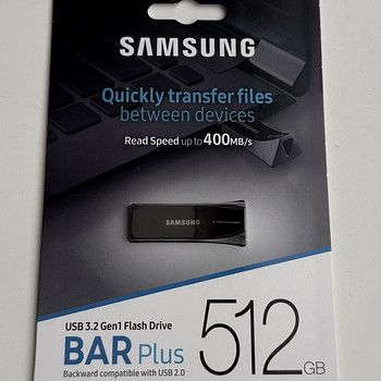 Samsung BAR Plus USB 3.1 512 GB , Gray