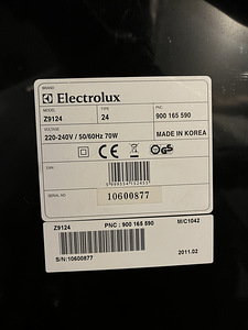 Electrolux Z9124 Oxygen воздухоочиститель (3 фото из 3)