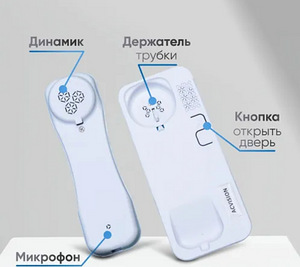 Telefonitoru Vizit, Eltis, Texkom fonosüsteemidele (7 foto / 7)