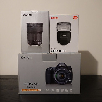Canon EOS 5D Mark III Full Set – Excellent Condition