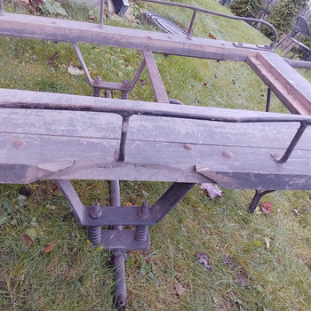 Vanaaegne transpordikäru.