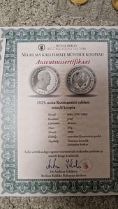 Kollektsioon legendaarsete müntide koopiatest — 999 hõbe (10 foto / 10)