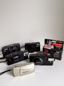 35mm point-and-shoot film cameras (1 foto / 7)