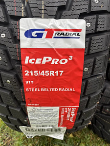 GT-Radial IcePro3 215/45/R17 naastrehvid (2 foto / 2)
