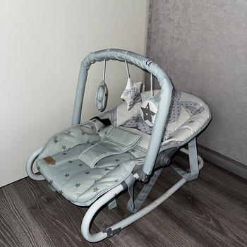 Cozy baby bouncer Lorelli – soft, safe & cute design