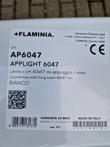 Раковина Flaminia Applight 6047 (3 фото из 4)