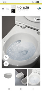 WC pott Flaminia Play PY118S GoSilent seinale kinnituv (1 foto / 3)