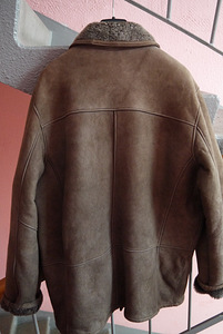 Meeste naturaalne lambanahkne mantel suurus L/XL, soe (2 foto / 10)