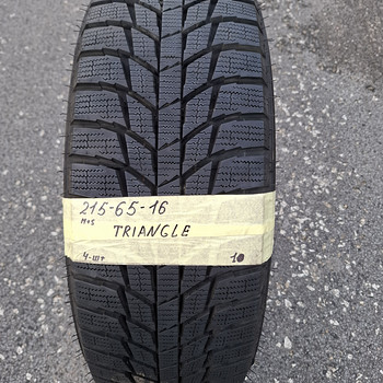215-65-16. M+S. 4 tk. 10 mm.