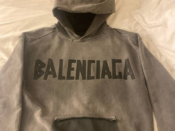 Balenciaga Tape Type Hoodie