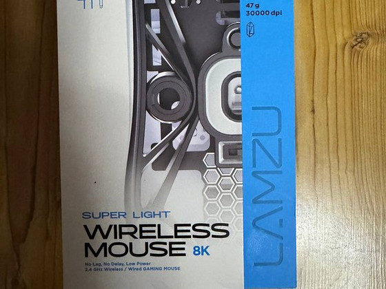 Lamzu Maya X Gaming Mouse - Cloud White