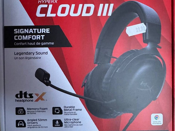 HyperX Cloud III Black