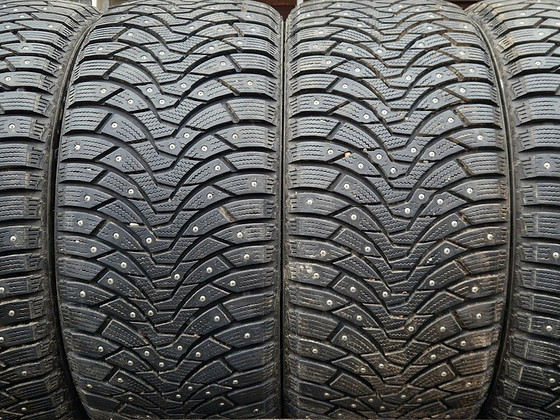 R19 зимние шины 245/40/19 - 8мм - 100% шипы - DOT24