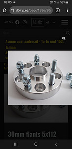 Flantsid 30mm 5×112 (1 foto / 3)
