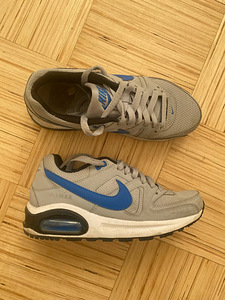 Серо-синие сетчатые кроссовки Nike Airmax (2 фото из 5)