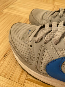 Серо-синие сетчатые кроссовки Nike Airmax (5 фото из 5)