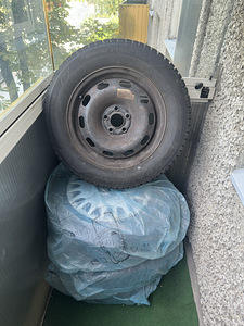 Hankook winter ipike rs2 rehvidega rataste komplekt (1 foto / 8)