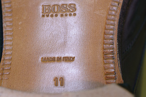 Туфли HUGO BOSS в стиле Oxford. Размер 46. Кожа (5 фото из 10)