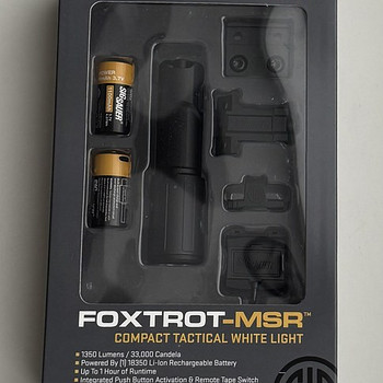 Sig Sauer Foxtrot-MSR Compact Tactical White Light 1350 Lm
