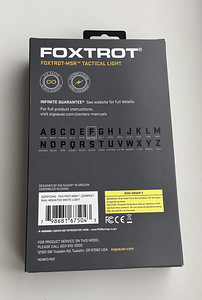 Sig Sauer Foxtrot-MSR Compact Tactical White Light 1350 Lm (2 foto / 5)