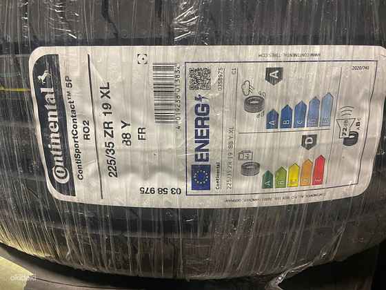 Continental ContisportContact 5P 225/35 R19