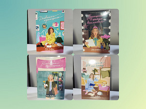 4 книги «Дневники принцессы» Popcorn books (1 фото из 7)