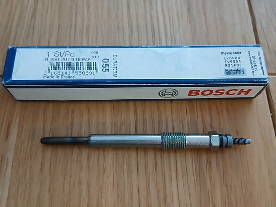 BOSCH hõõgküünlad