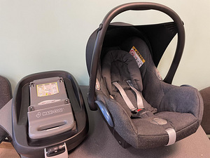 Maxi-Cosi Pebble Plus turvatool + MaxiFamilyFix (3 foto / 5)