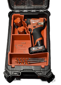 Содержимое Packout для ударной дрели Milwaukee M12 (2 фото из 2)